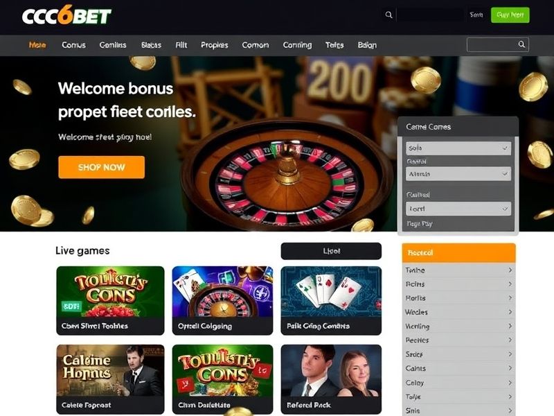 Welcome to cc6bet.com, your official guide to thrilling online gambling. Discover casino games, sports betting, live dealers, and exclusive account benefits. Sign up now for the best promotions in the industry.